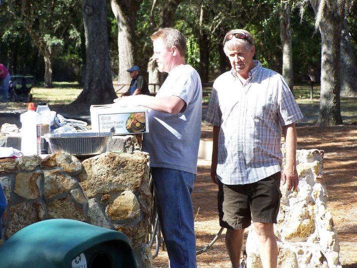 Fall Picnic 2010 - Grilling Time!