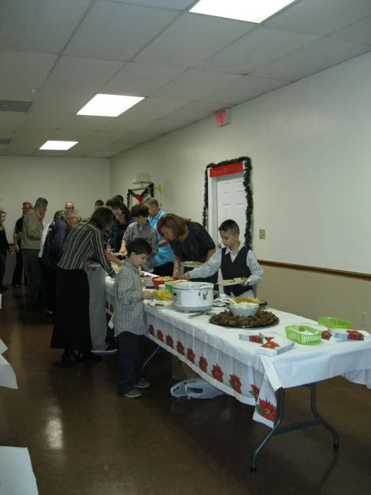 Christmas Candlelight Service & Fellowship 2011