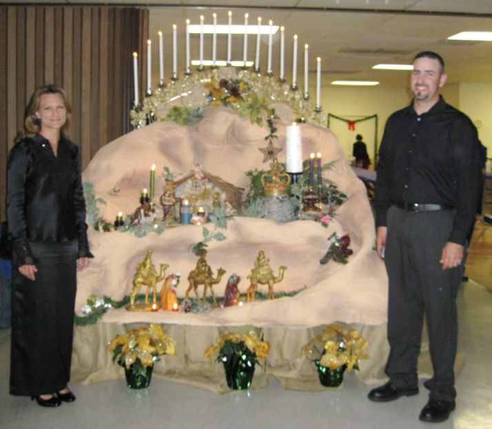 Christmas Candlelight Service & Fellowship 2011