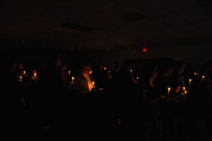 Christmas Candlelight Service & Fellowship 2012